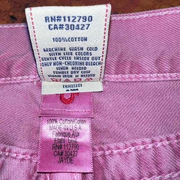 True Religion Overdye Jayde Button Fly Boyfriend Short in Punch Size 29 - Picture 6 of 9